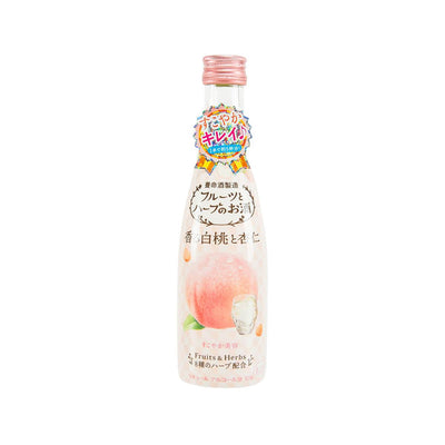YOMEISHU Fruit & Herb Liquor - White Peach & Almond (Alc. 10%)  (300mL) - city'super E-Shop