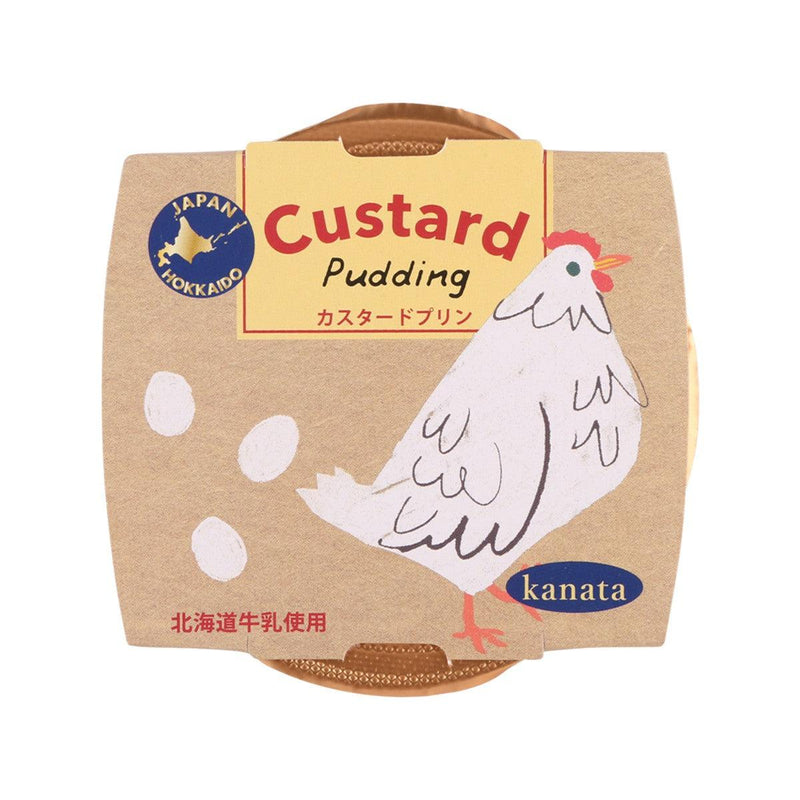 TANAKASEIAN Hokkaido Custard Pudding  (105g) - city&