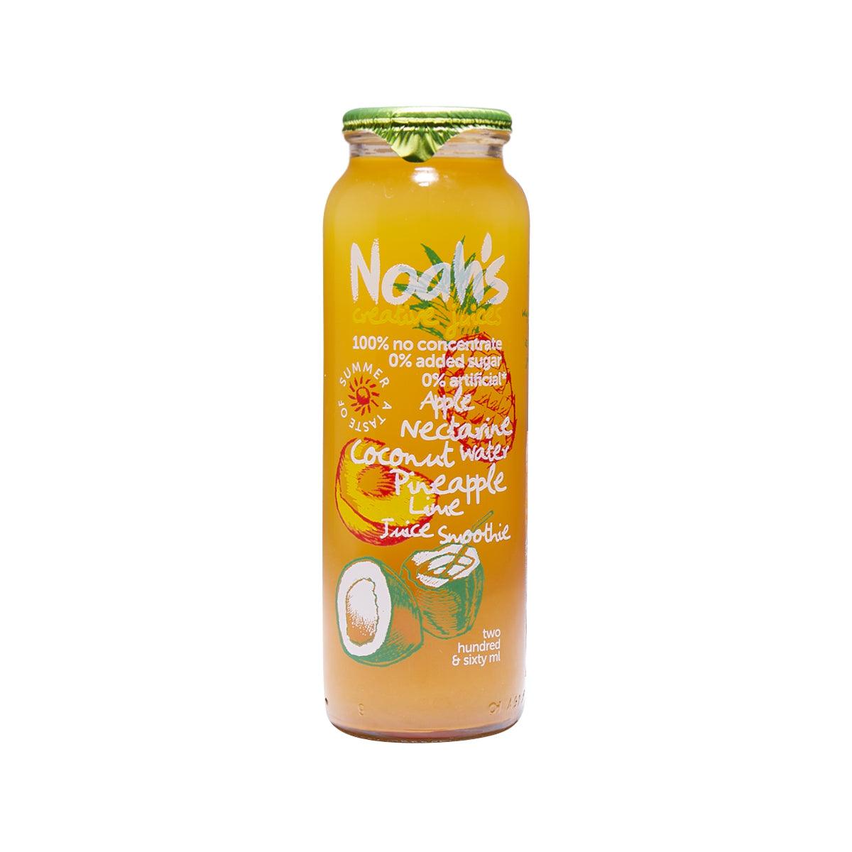 NOAH'S Juice Smoothie - Apple, Nectarine, Coconut Water, Pineapple, Lime [Bottle]  (260mL)