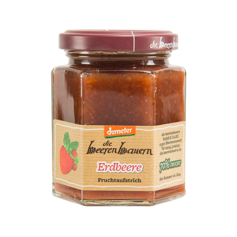 BEERENBAUERN Organic 70% Fruit Strawberry Jam  (200g)