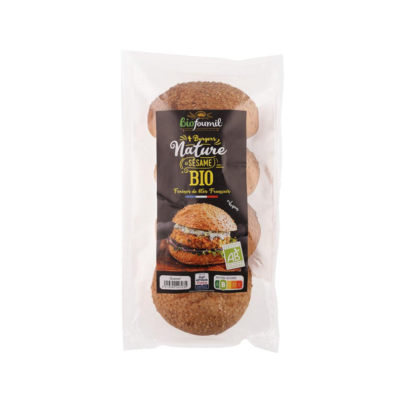 BIOFOURNIL Organic Hamburger Buns  (200g)
