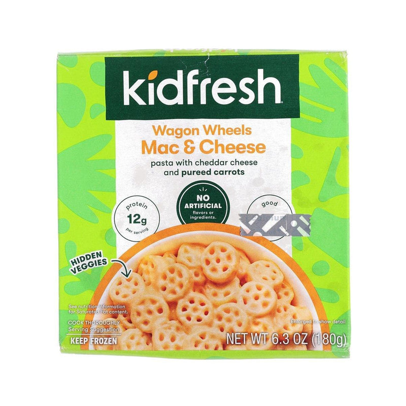 KID FRESH Wagon Wheels Macaroni with Cheese  (206g)