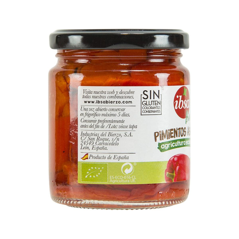 IBSA Organic Roasted Pepper In Extra Virgin Olive Oil  (220g)