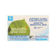 SEVENTH GENERATION 天然乾衣衣物柔順紙 - 無香味 (80sheets)