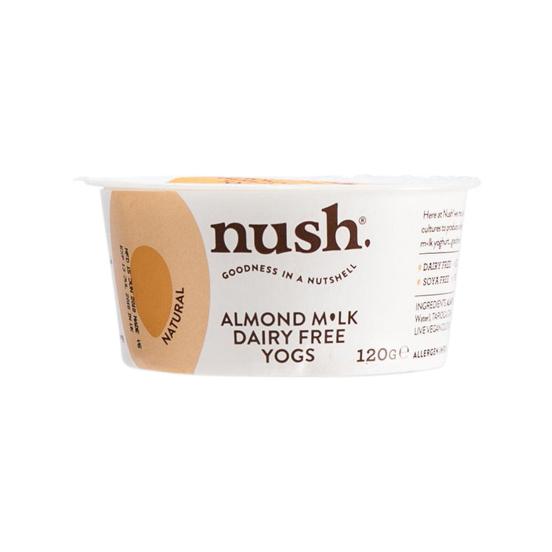 NUSH Almond Milk Dairy Free Yogurt - Natural  (120g)