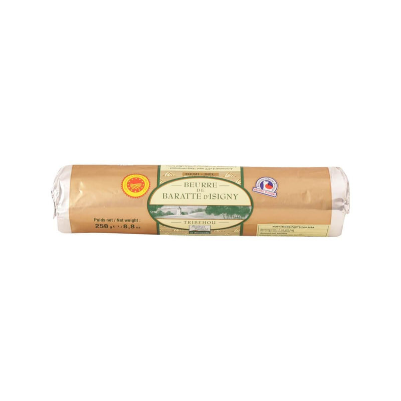 MAITRES LAITIERS Churn Butter Roll of Isigny - Slightly Salted  (250g)