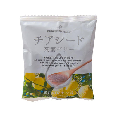 WAKASHO Chia Seed Konnyaku Jelly - Setouchi Lemon Flavor  (10pcs) - city'super E-Shop