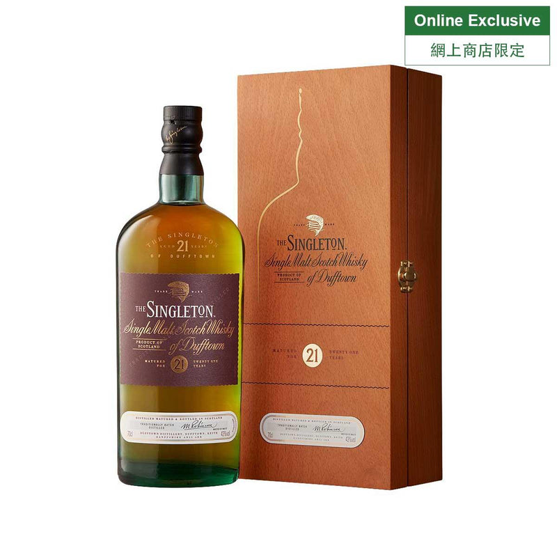 SINGLETON 21 Year Old Single Malt Whisky NV (700mL)