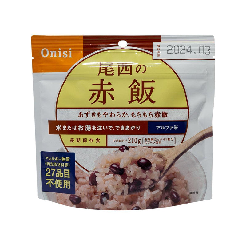 尾西食品 即食紅豆飯  (100g)