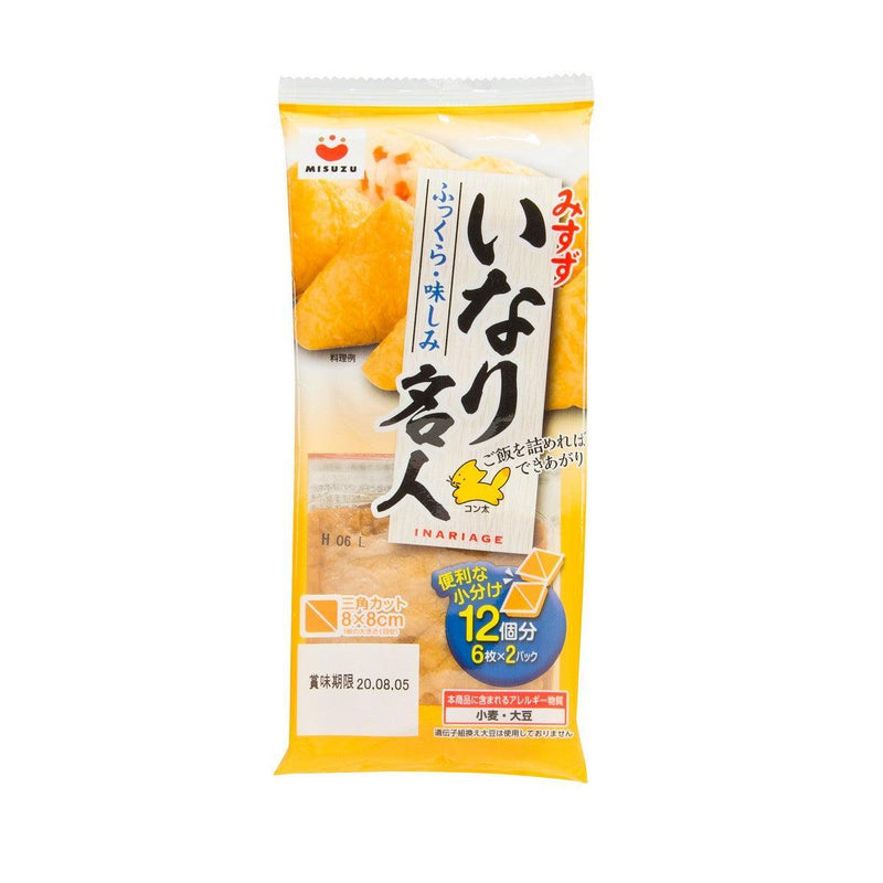 MISUZU Inariage Seasoned Bean Curd Skin - Triangle  (12pcs)