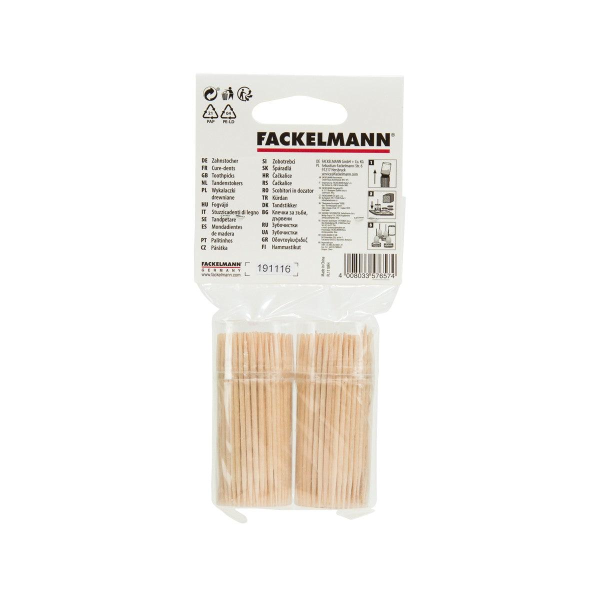 法克曼 木製牙籤 [2筒裝]  (2 x 150pcs)