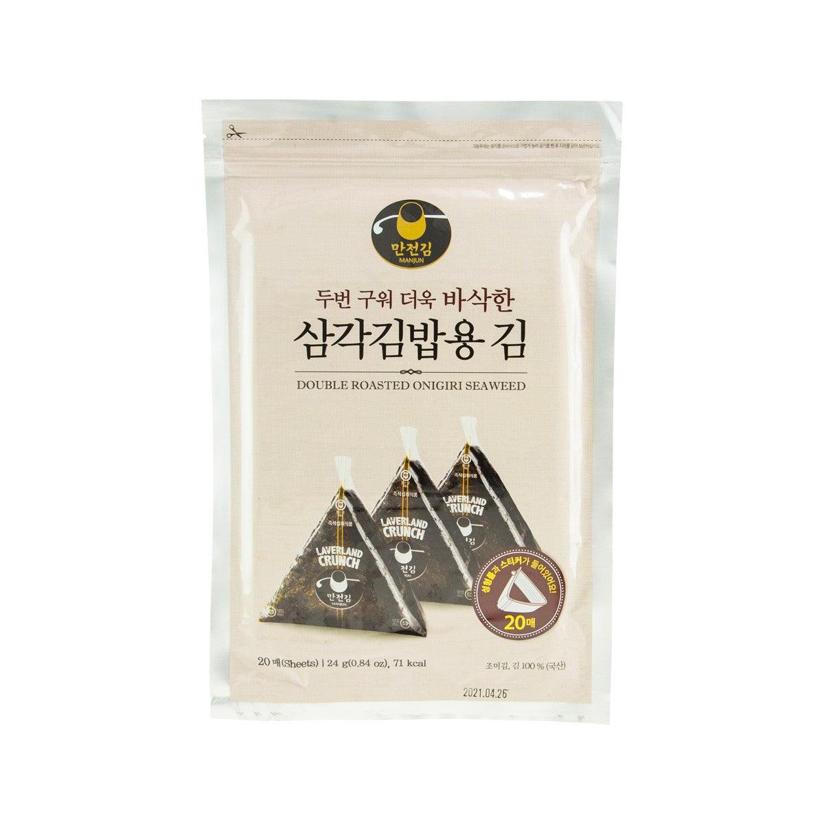 MANJUN Roasted Laver (For Triangle Sushi)  (24g)