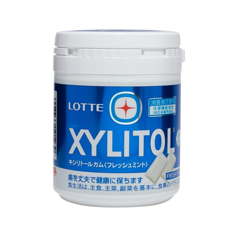LOTTE Xylitol Gum - Fresh Mint  (143g)
