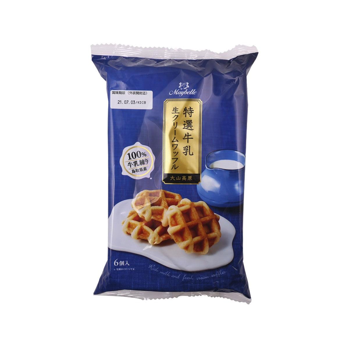 丸中製菓 Maybelle鮮忌廉窩夫  (5pcs)