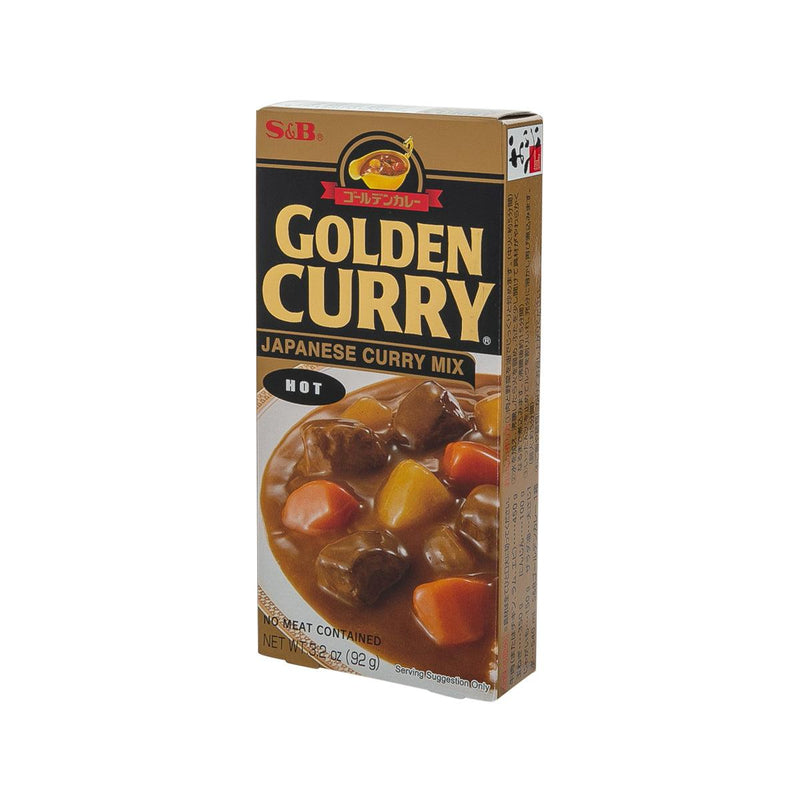 S&B Golden Curry Sauce Mix - Hot  (92g)