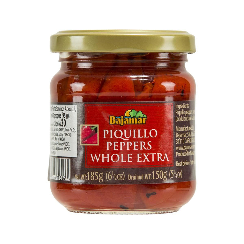 BAJAMAR Whole Piquillo Peppers Extra  (220g)
