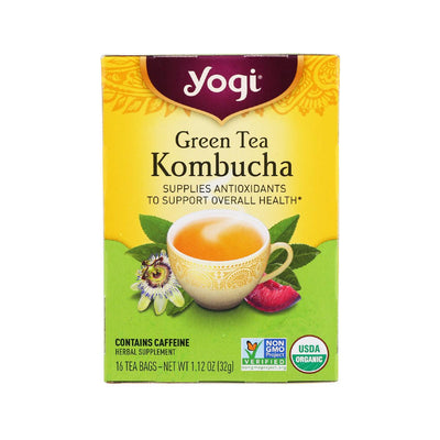 YOGI TEA Green Tea Kombucha Tea Bag  (32g) - city'super E-Shop