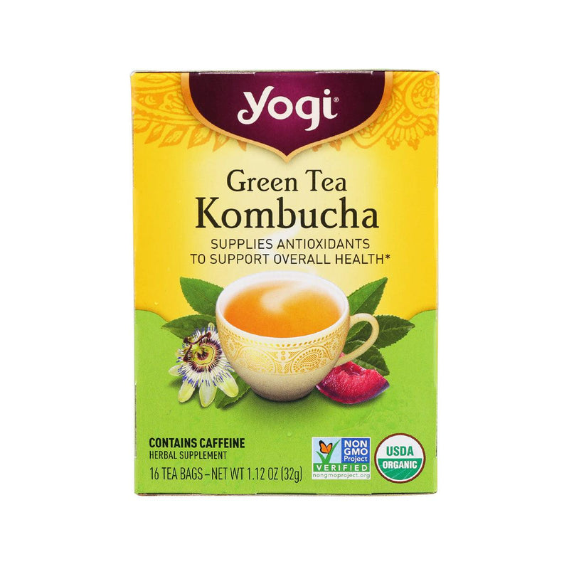 YOGI TEA Green Tea Kombucha Tea Bag  (32g) - city&