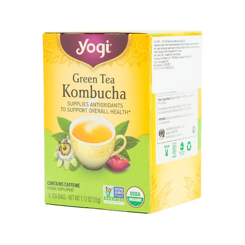 YOGI TEA Green Tea Kombucha Tea Bag  (32g) - city&