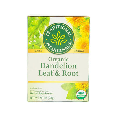 TRADITIONAL MEDICINALS Organic Dandelion Leaf & Root Tea Bags  (28g) - city'super E-Shop