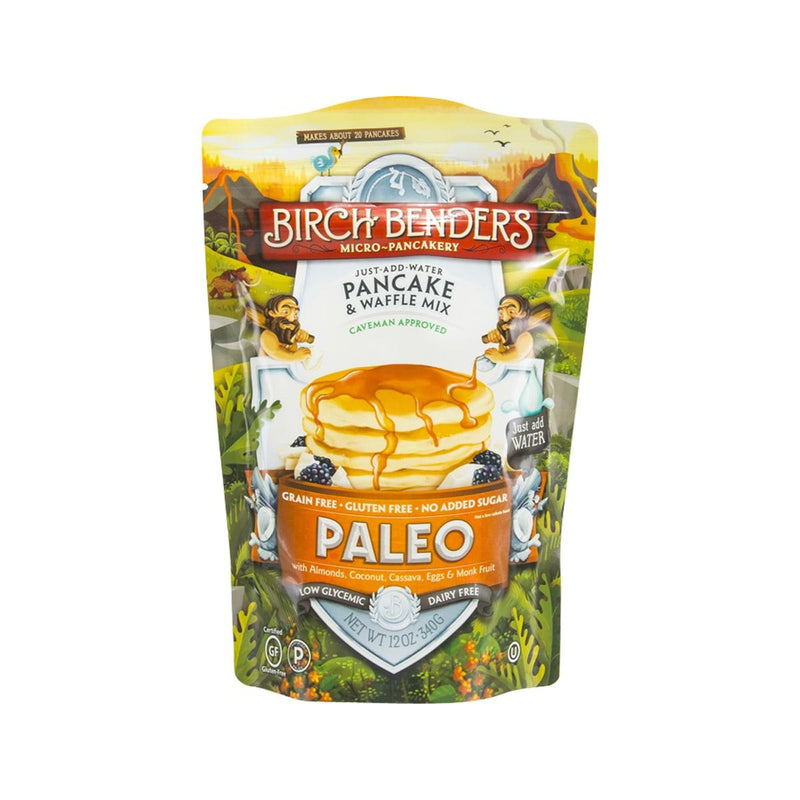 BIRCH BENDERS Pancake & Waffle Mix - Paleo  (340g)