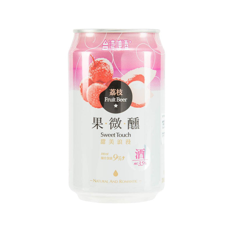 TAIWAN BEER Sweet Touch Litchi Fruit Beer (Alc. 3.5%)  (330mL) - city&