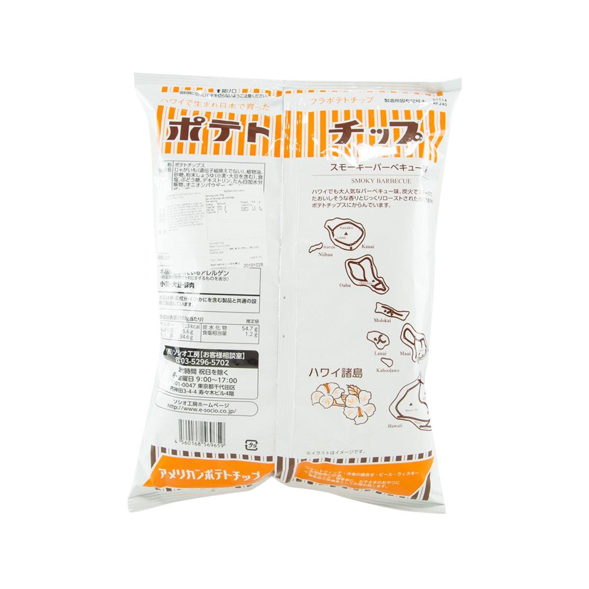 SOCIO Potato Chips - Smoky Barbecue Flavor  (143g)
