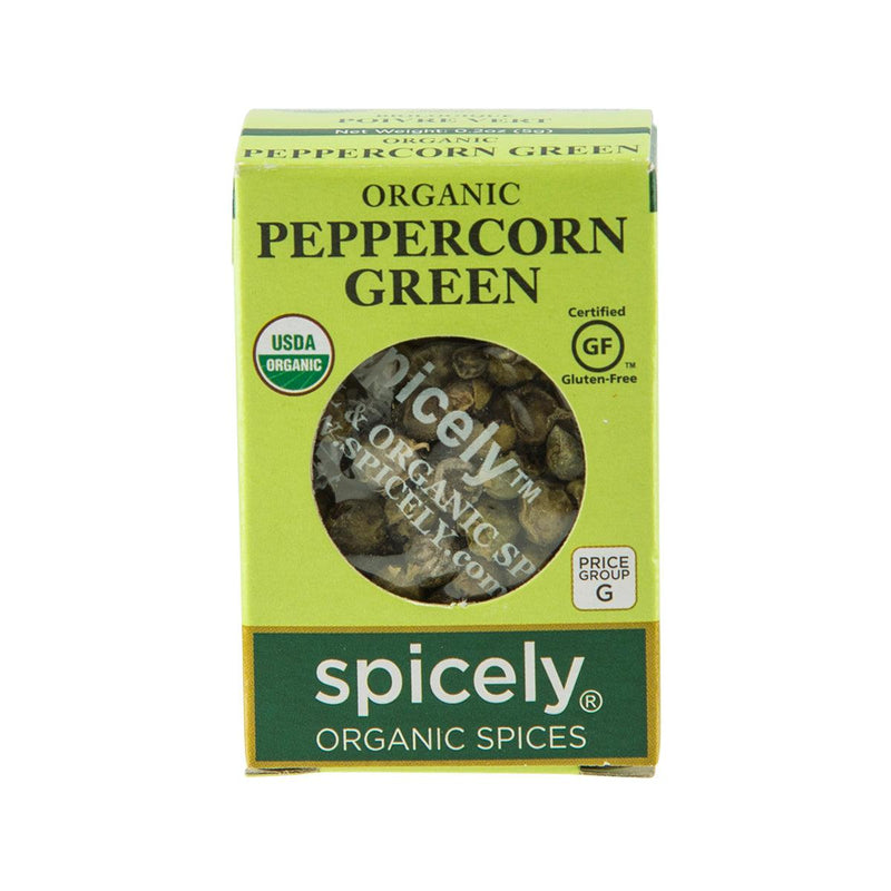 SPICELY Organic Peppercorn - Green  (5g)
