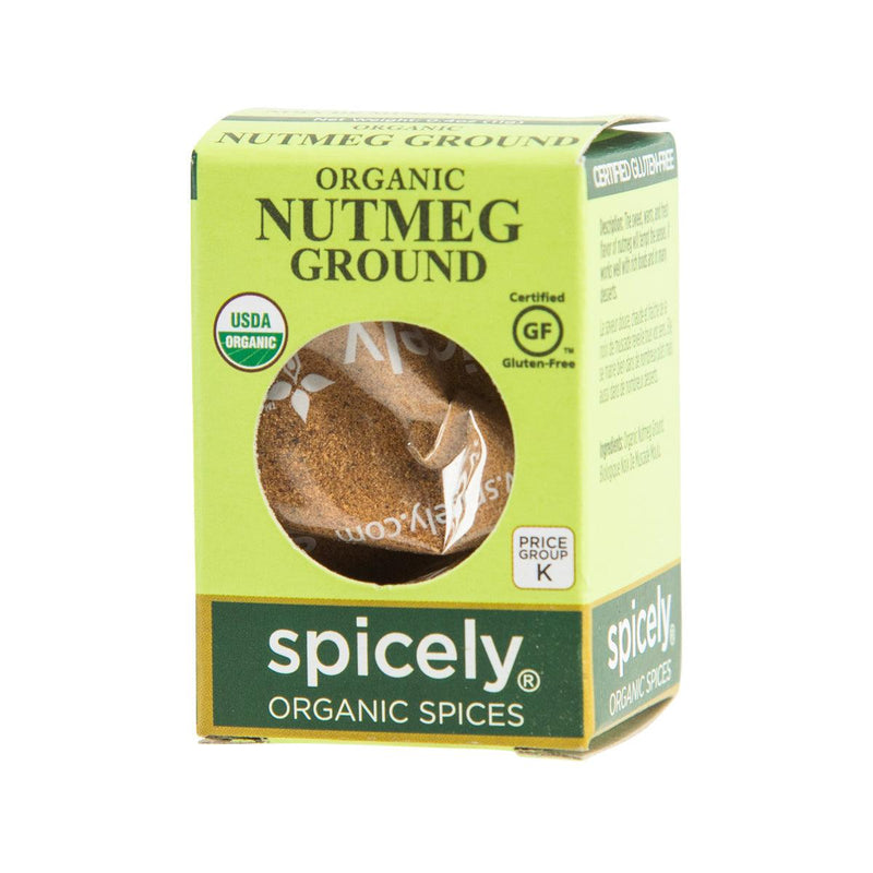 SPICELY Organic Nutmeg - Ground  (11g)