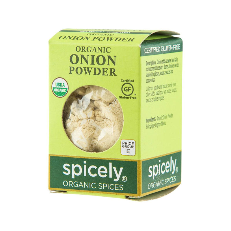 SPICELY Organic Onion Powder  (11g)