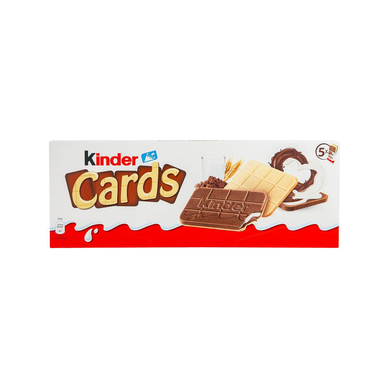 KINDER Wafer Biscuits Stuffed with Milk Chocolate Cream  (128g)
