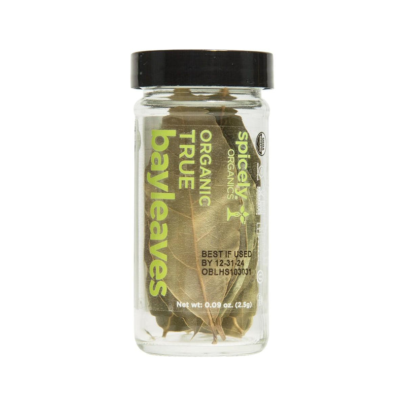 SPICELY Organic True Bay Leaves  (2.5g)