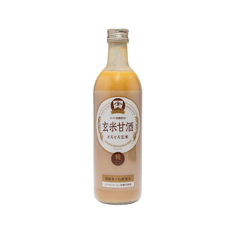 YAMATO Brown Rice Amazake Drink  (490mL) - city&