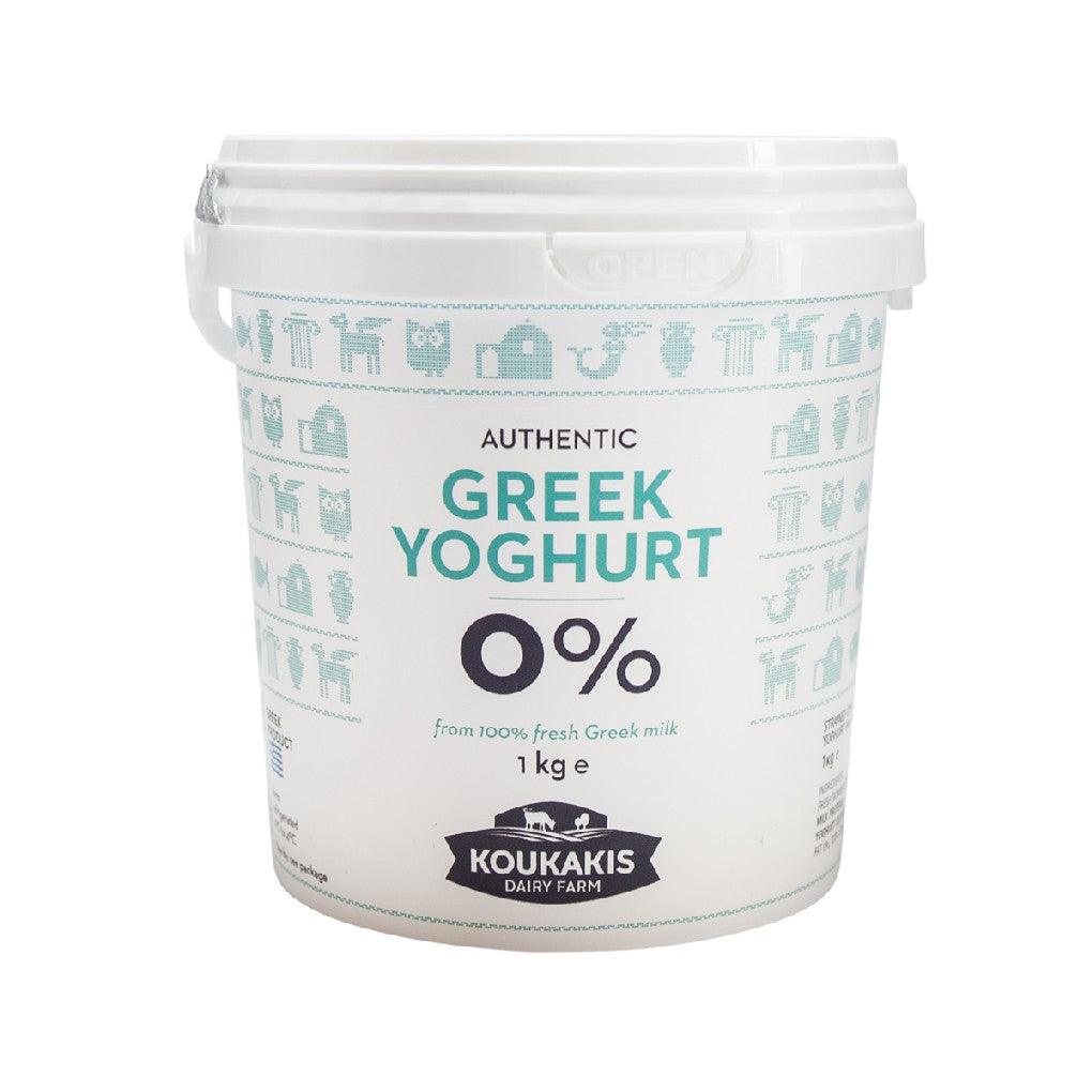 KOUKAKIS Greek Yoghurt 0% Fat  (1kg)