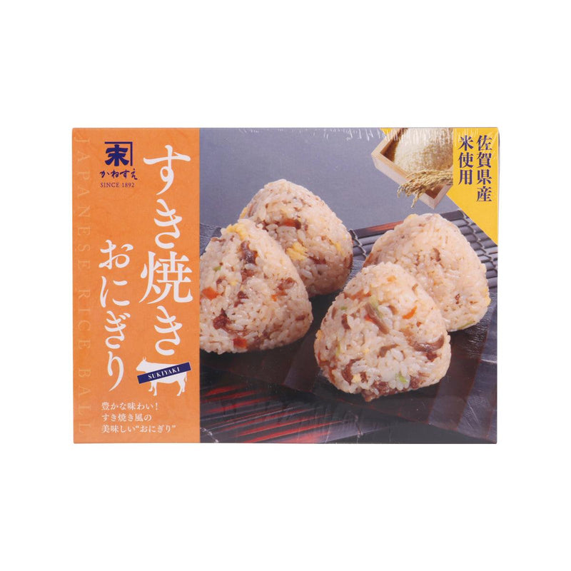 KANESUE Japanese Rice Ball - Sukiyaki  (4pcs)