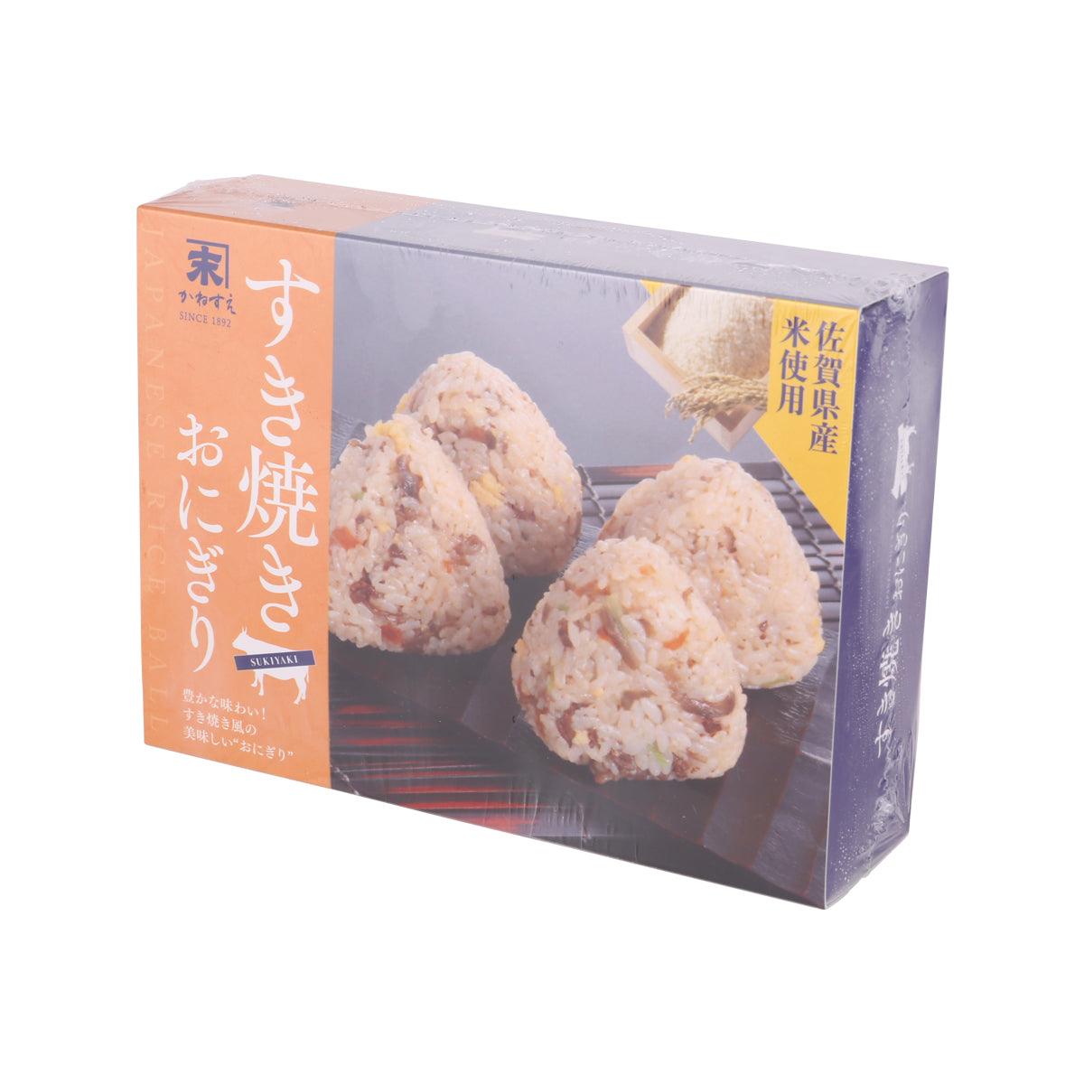 KANESUE Japanese Rice Ball - Sukiyaki  (4pcs)