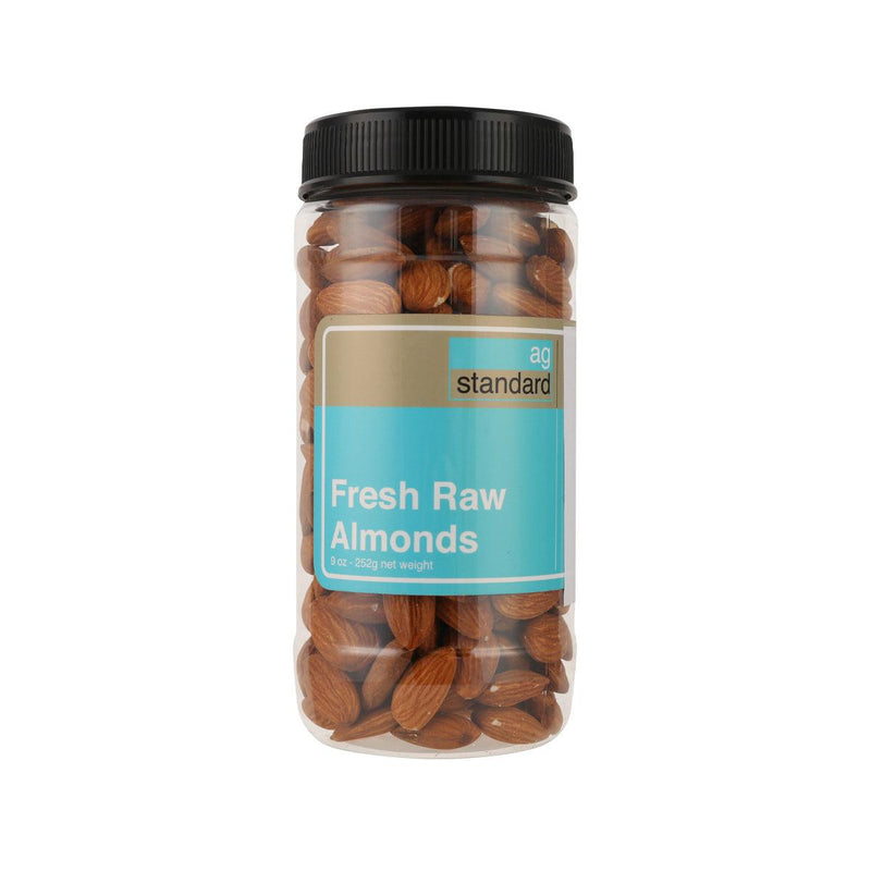 AG STANDARD Fresh Raw Almonds  (252g)
