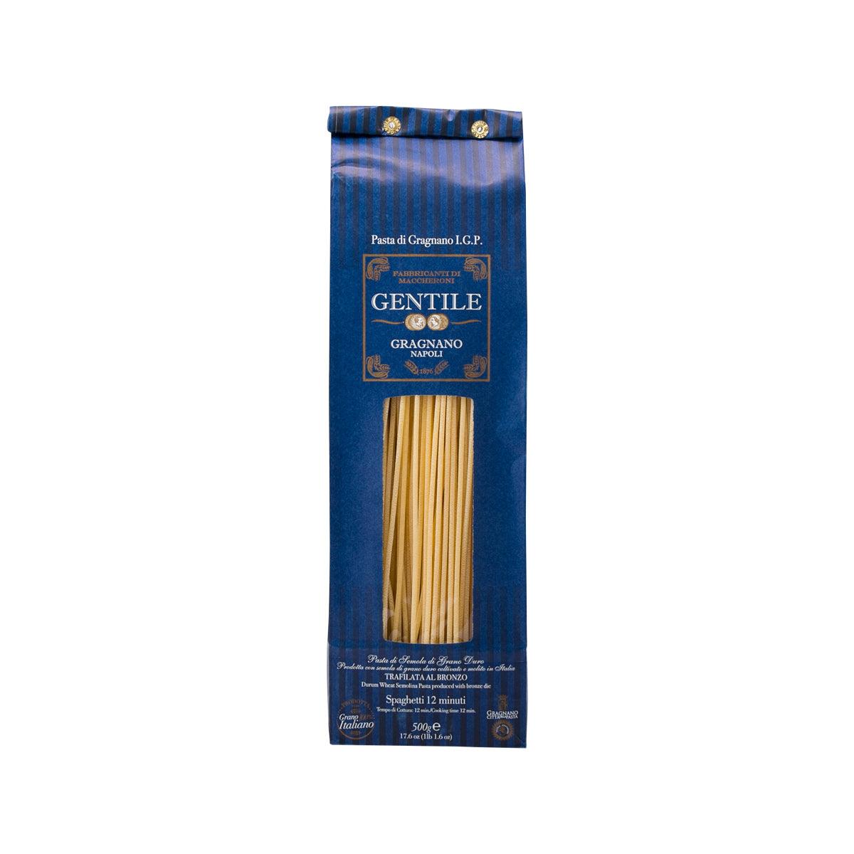 GENTILE Artisanal Pasta di Gragnano IGP - Spaghetti  (500g)