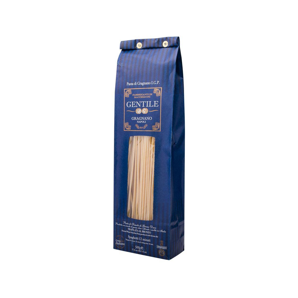 GENTILE Artisanal Pasta di Gragnano IGP - Spaghetti  (500g)