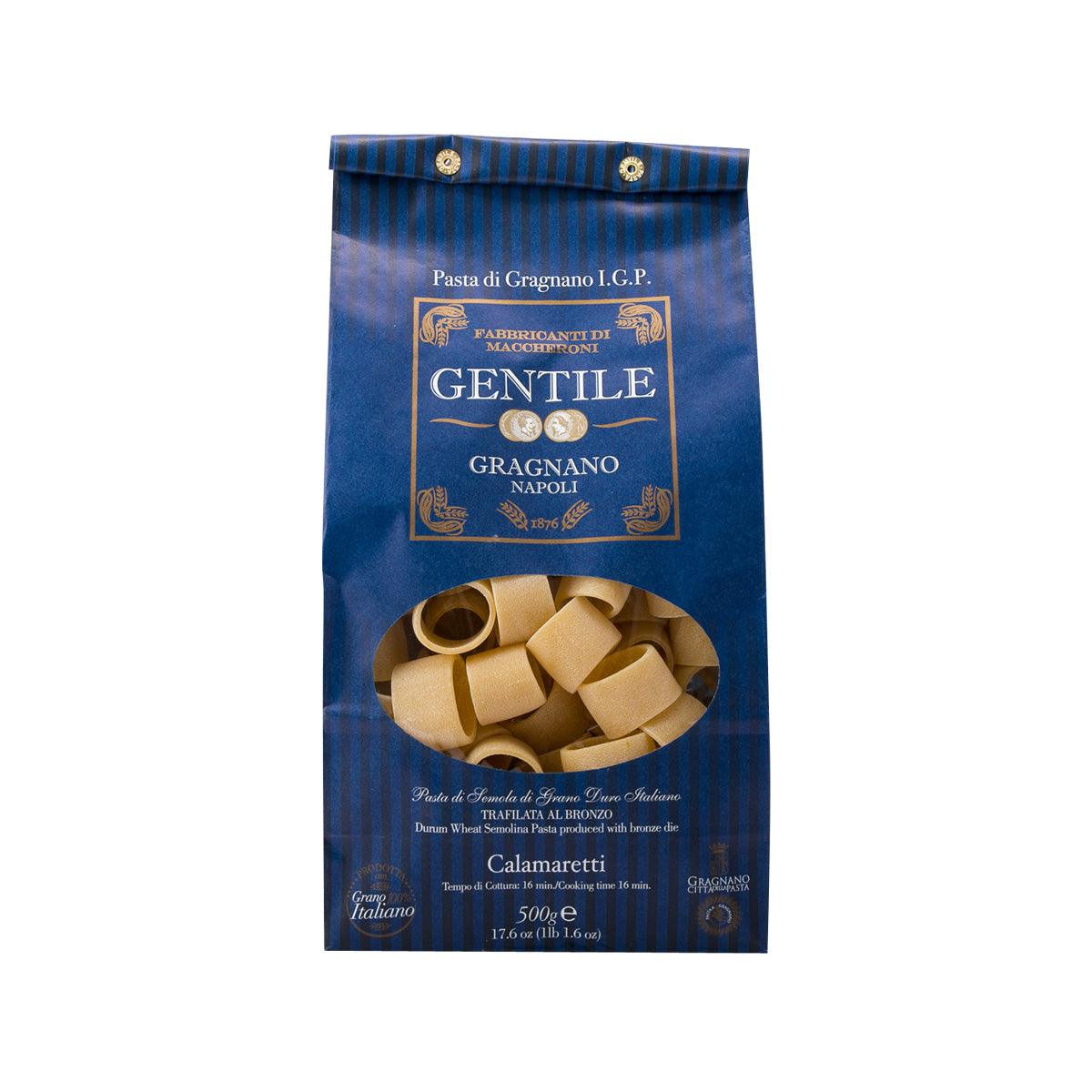 GENTILE Artisanal Pasta di Gragnano IGP - Calamaretti  (500g)