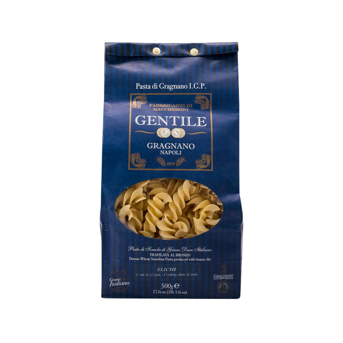 GENTILE Artisanal Pasta di Gragnano IGP - Eliche  (500g)