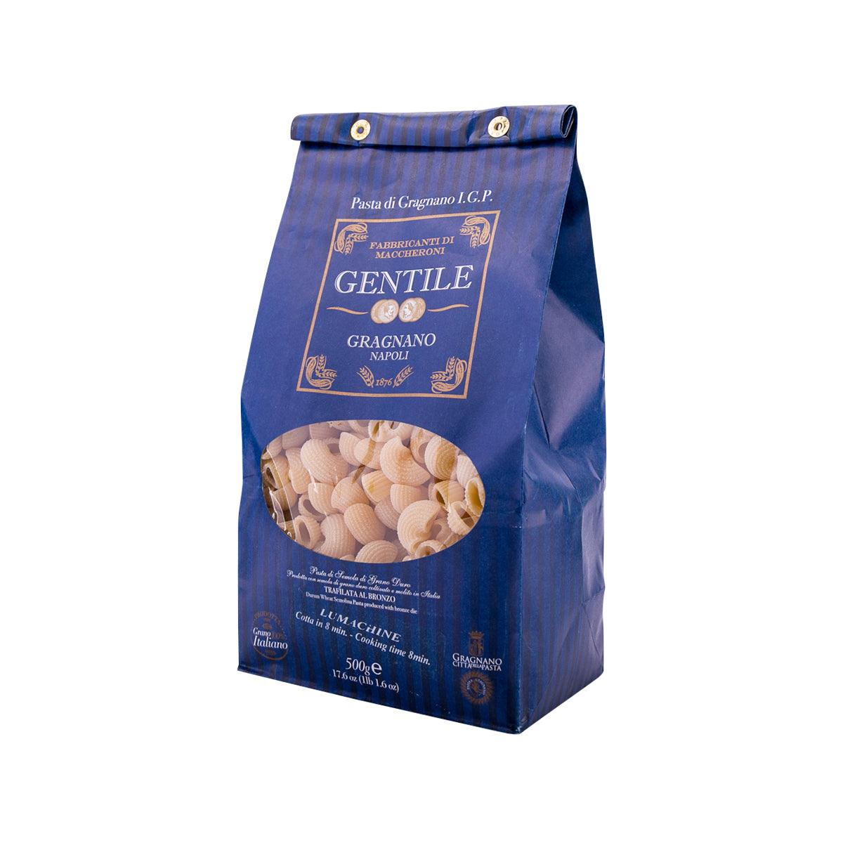 GENTILE Artisanal Pasta di Gragnano IGP - Lumachine  (500g)