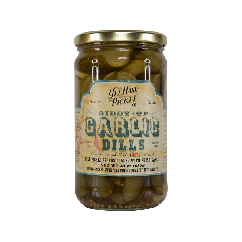 YEE-HAW PICKLE Pickles - Garlic Dills  (680g) - city&