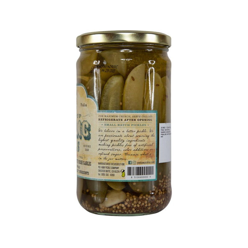 YEE-HAW PICKLE Pickles - Garlic Dills  (680g) - city&