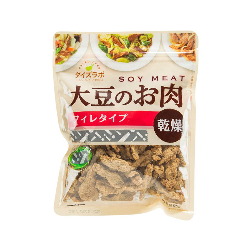 MARUKOME Daizu Labo Dried Soy Meat - Fillet  (90g)