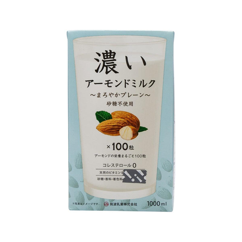 TSUKUBA Rich Almond Milk - Plain  (1L) - city&