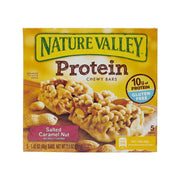 NATURE VALLEY 鹽味焦糖果仁蛋白質條  (201g)