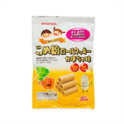 MARUTA Baby Rice Roll - Pumpkin Flavor  (10pcs)