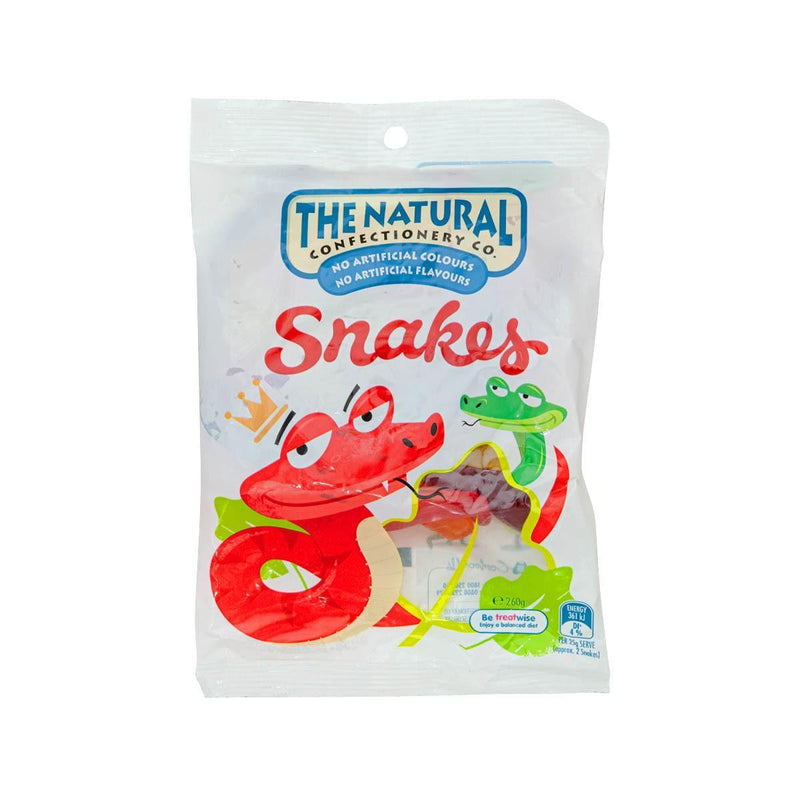 NATURAL CONFECTIONERY Jelly Confectionery - Snakes  (230g)