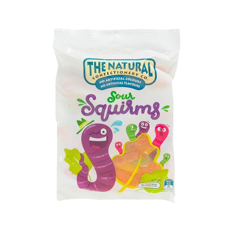 NATURAL CONFECTIONERY Jelly Confectionery - Sours Squirms  (220g)